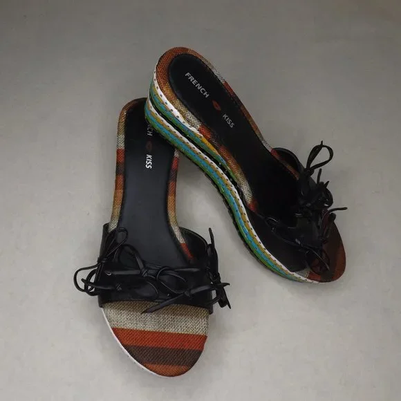 💥SALE💥French Kiss Unique Wedge- Women's 7 - Picture 3 of 10